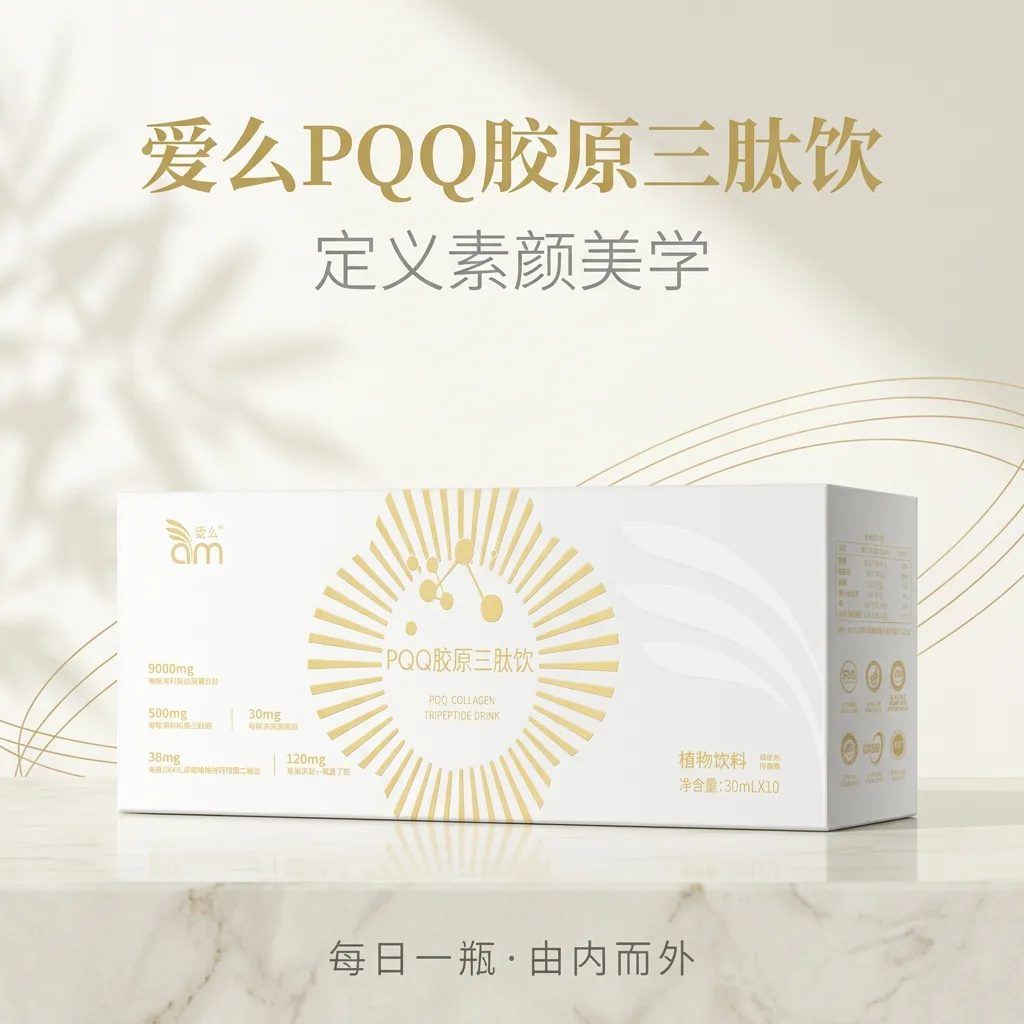 爱么PQQ胶原三肽饮