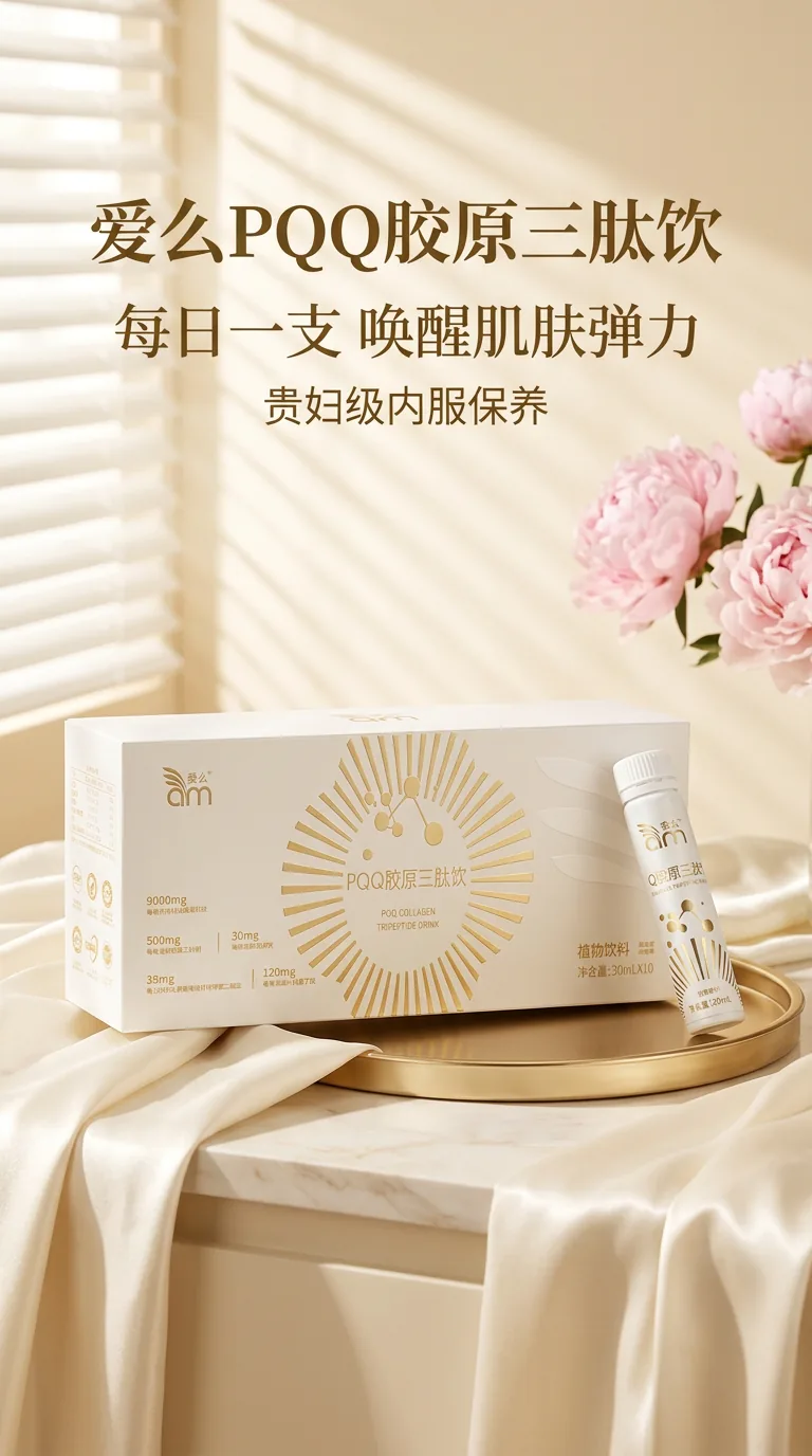爱么PQQ胶原三肽饮详情