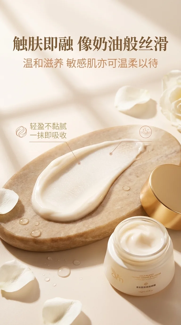 爱么鎏金胜肽紧致眼霜详情